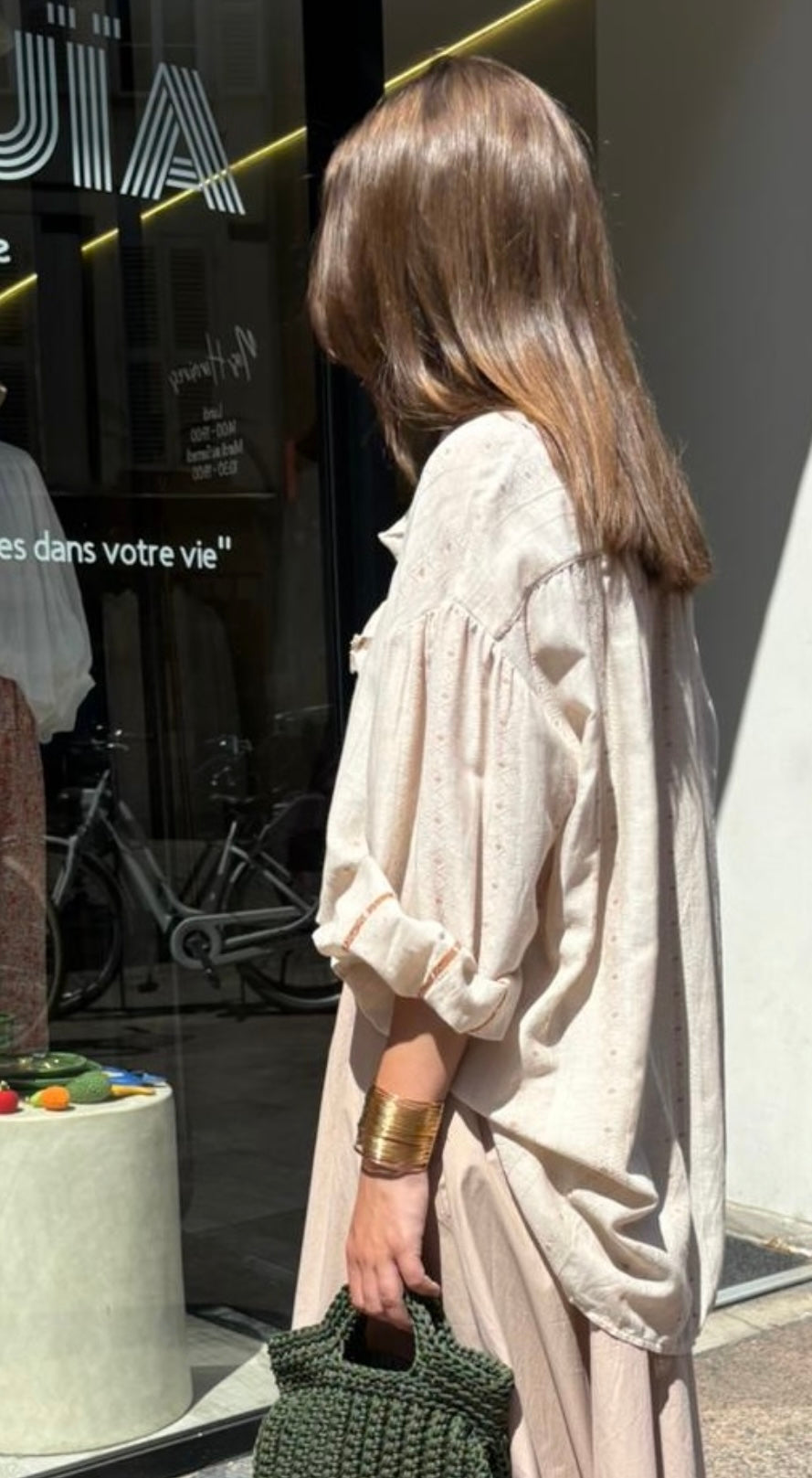 Blouse « Marrakech » Beige sable