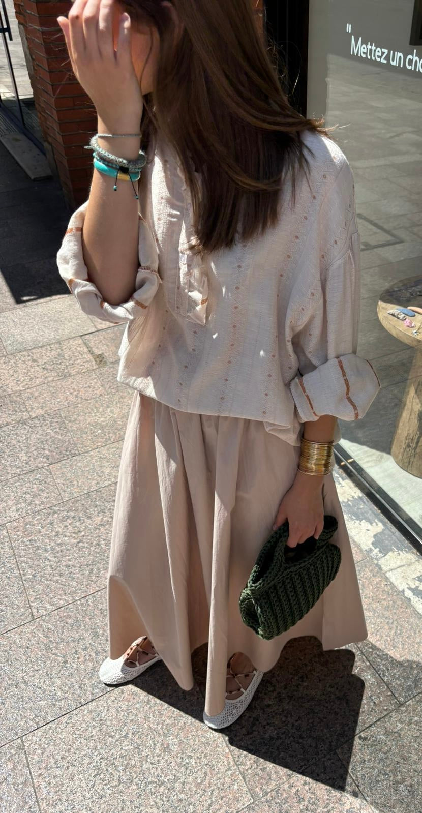 Jupe « Marrakech » beige