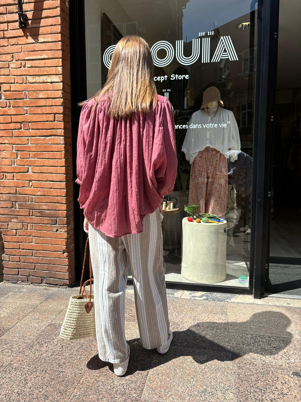 Pantalon « Ibiza » gris