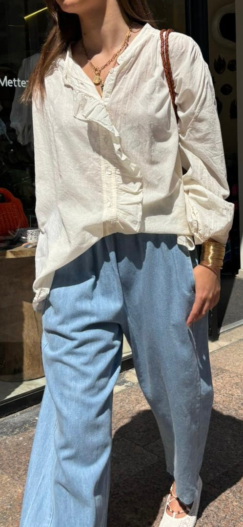 Pantalon « Ibiza » jean clair