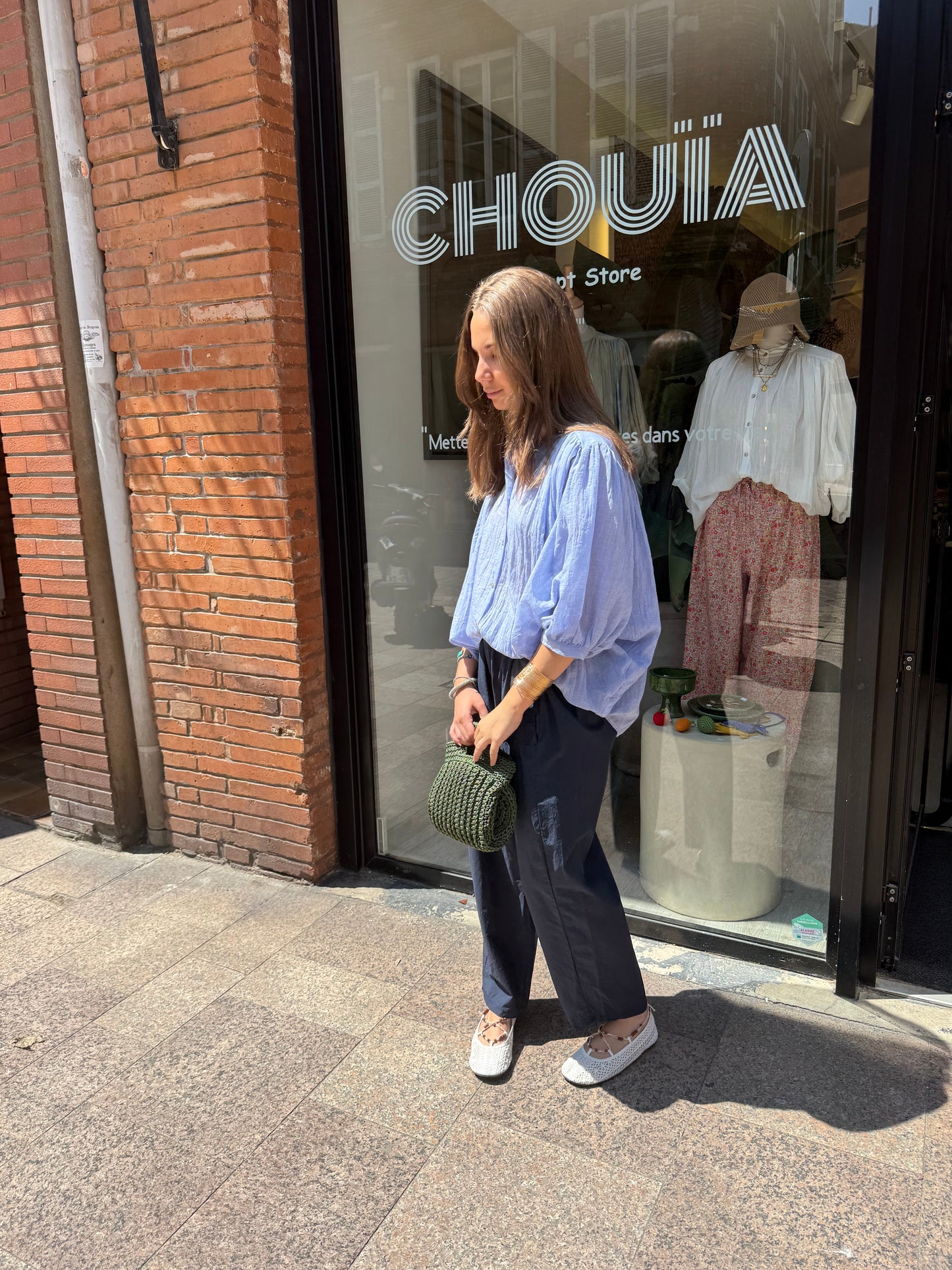 Pantalon « Ibiza » bleu marine