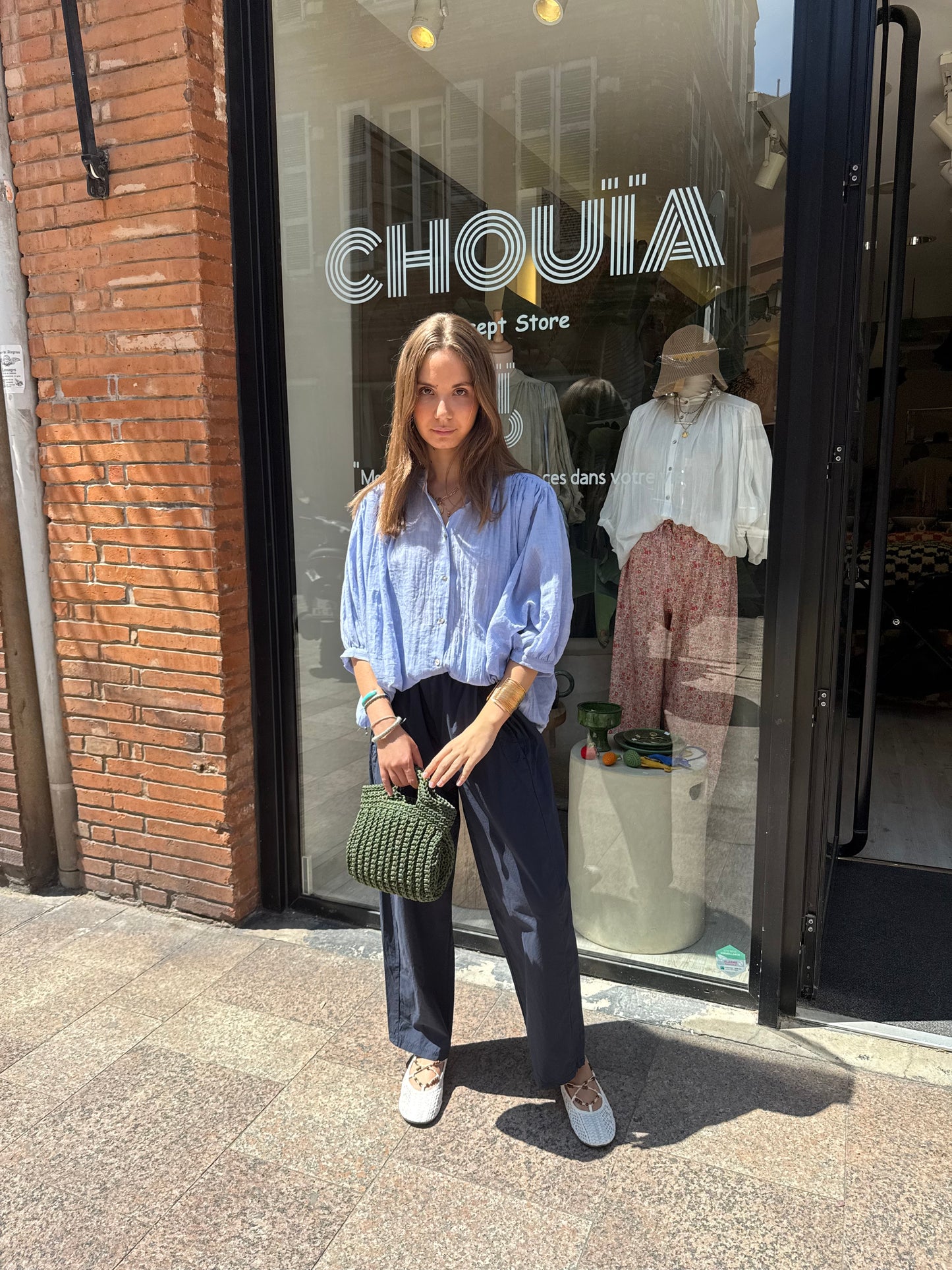 Pantalon « Ibiza » bleu marine