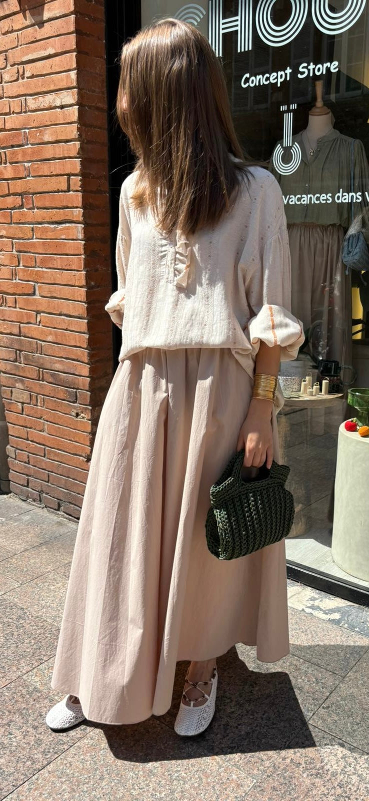 Jupe « Marrakech » beige