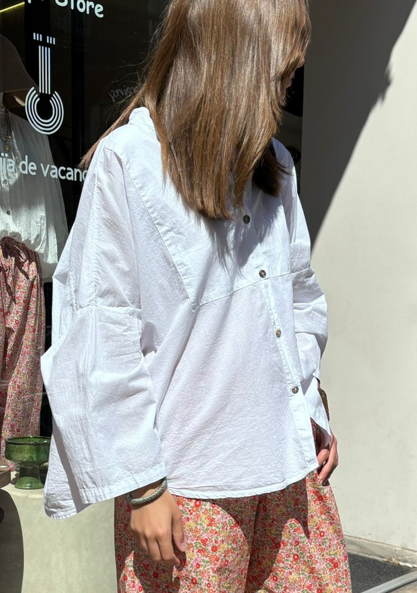 Chemise « santorin » blanche