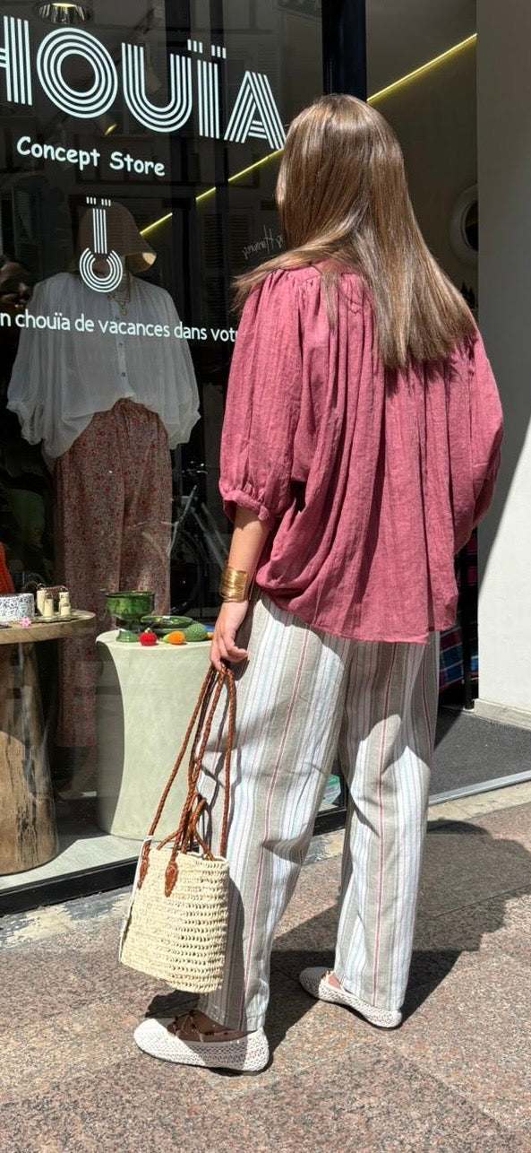 Pantalon « Ibiza » gris