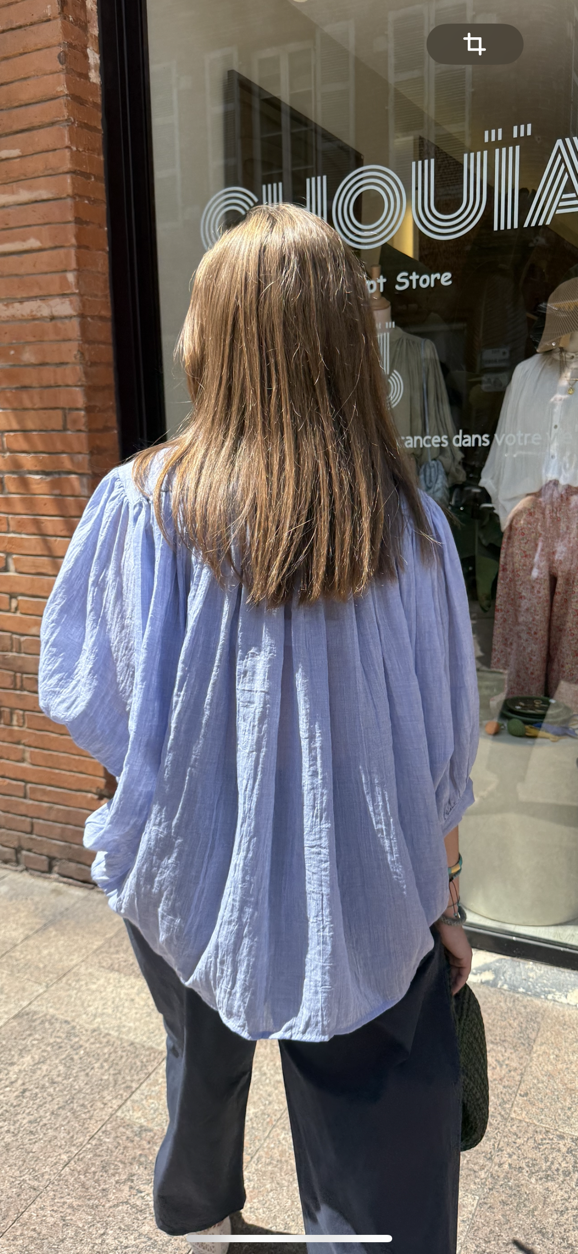 Chemise « Ibiza » bleu jean