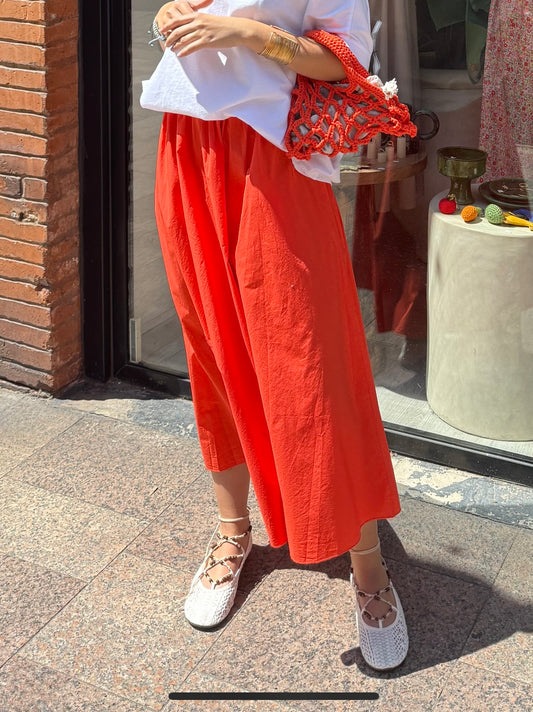 Jupe « Marrakech » Corail